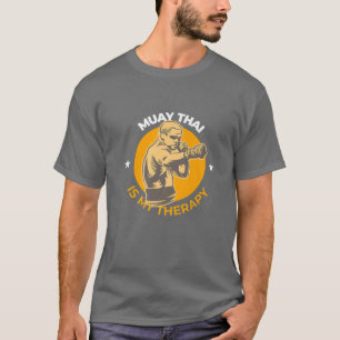 Camiseta Kickboxing / Boxing: Muay Thai É Minha Terapia