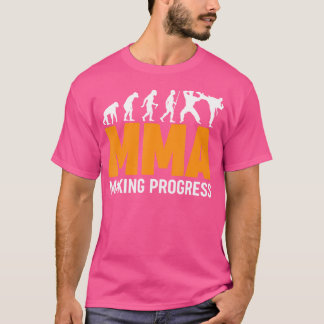 Camiseta Kickboxing de Artes Marciais de Progresso do Fazer