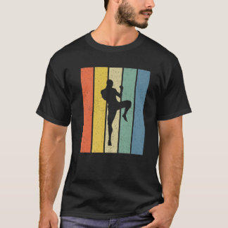 Camiseta Kickboxing de Vintage Artes Martiais Mistas Mistas