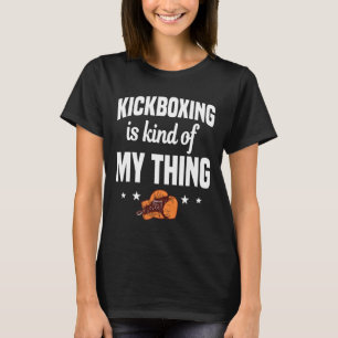 Camiseta Kickboxing É Mais Ou Menos Minha Praia Kickboxer K
