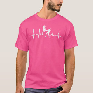 Camiseta Kickboxing Engraçado Jogador de Pulsação