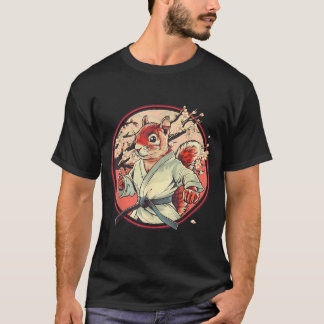 Camiseta Kickboxing Esquilo Sakura Artes Marciais Taekwondo