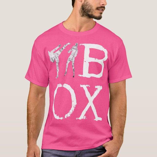 Camiseta Kickboxing High Kick Boxing Mma Kung Fu Fighti (Frente)