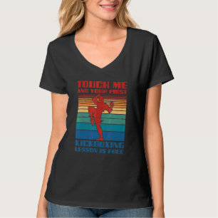 Camiseta Kickboxing Karate Taekwondo Martial Training Athle