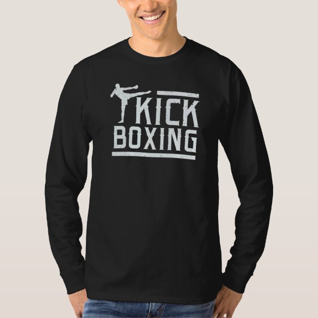 Camiseta Kickboxing Kick Boxing For Muay Thai Fighter (Frente)