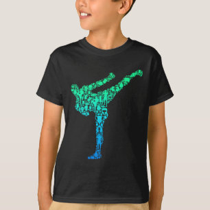 Camiseta Kickboxing Kickboxing Taekwondo Caratê Meninos Cri