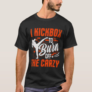 Camiseta Kickboxing Para Homens Mulheres Kickboxer Jab Trei