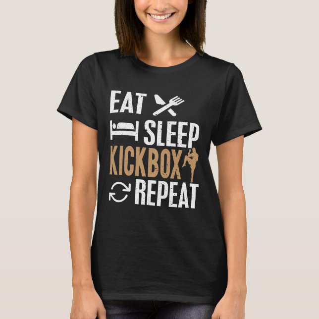 Camiseta Kickboxing Para Kickboxer (Frente)