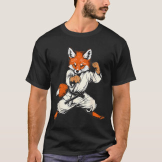 Camiseta Kickboxing Raposa Taekwondo Caratê Mma Engraçado M