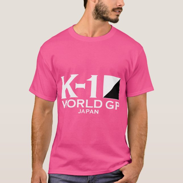 Camiseta Kickboxing World Gp do K-1 (Frente)