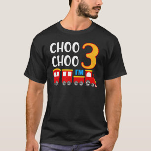 Camiseta Kid aniversário de 3 anos Todller 3 anos de idade 