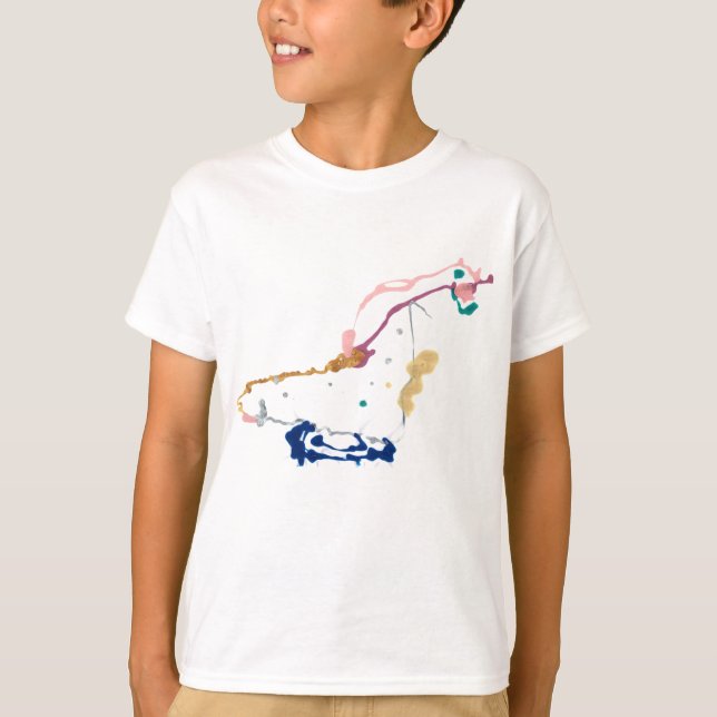 Camiseta Kid de Canhão Robô Felpudo Express® (Frente)