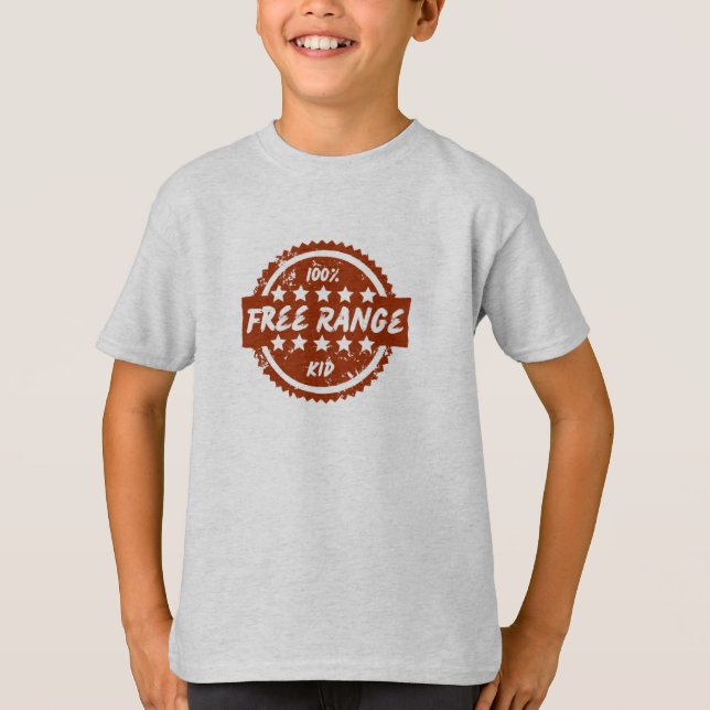 Camiseta Kid de Intervalo Livre (Frente)
