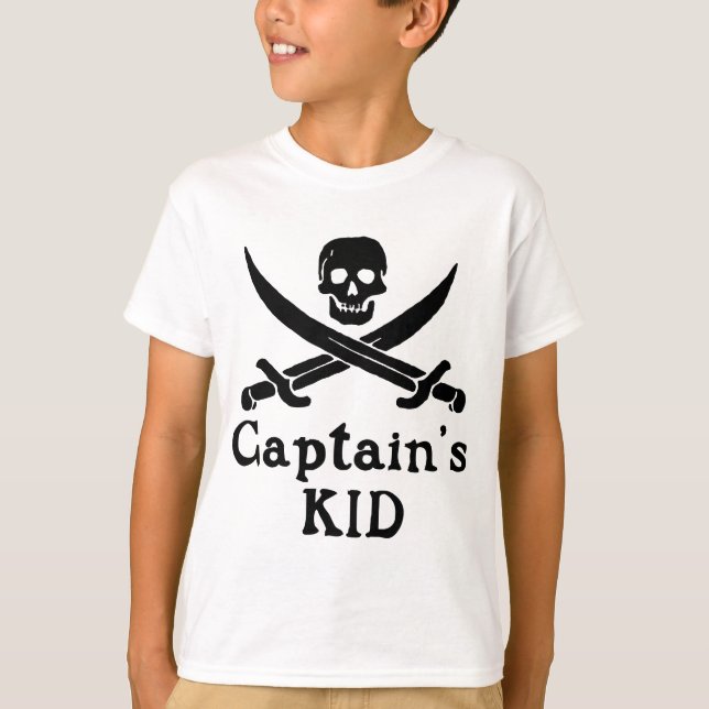 Camiseta Kid do Capitão (Frente)