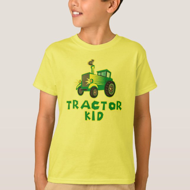 Camiseta Kid do Trator (Frente)