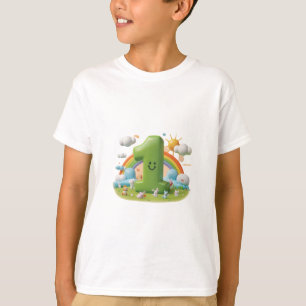 Camiseta Kid Número Um