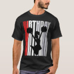 Camiseta Kid Red Cheerhead Birthday Kicking Kick Silhoue<br><div class="desc">Kid Red Cheerhead Birthday Kicking Kick Silhouette.</div>