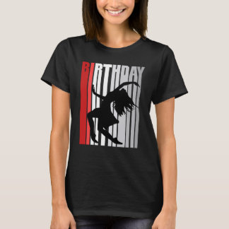 Camiseta Kid Red Dance Retro Birthday Theatrer