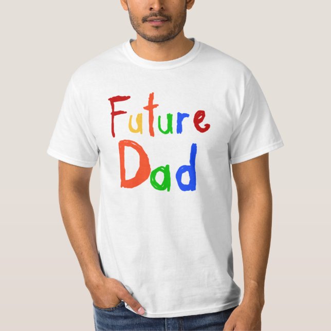 Camiseta Kid Text Futuras T-shirts e Pais (Frente)