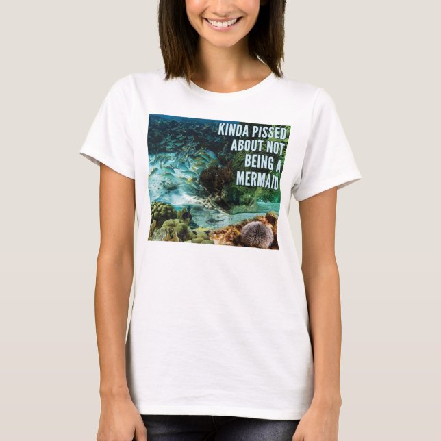 Camiseta Kida Pissed Mermaid Flowy Tee (Frente)
