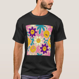 Camiseta Kidcore Aestésico Trippy Sorria Feliz Fac
