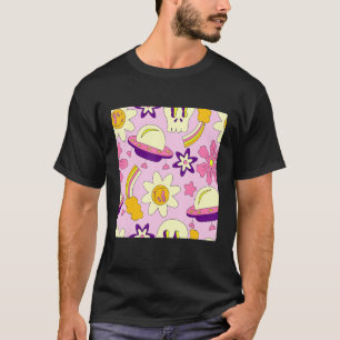 Camiseta Kidcore Aestésico Trippy Sorria Feliz Fac