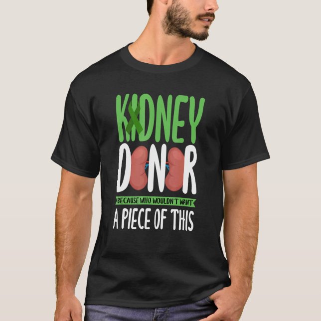 Camiseta Kidney Donor Organ Transplant (Frente)