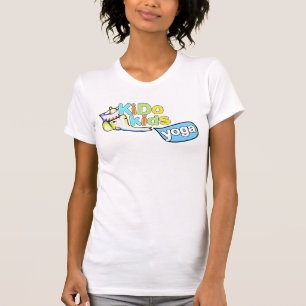 Camiseta KiDo caçoa a ioga - t-shirt do "Bella" das