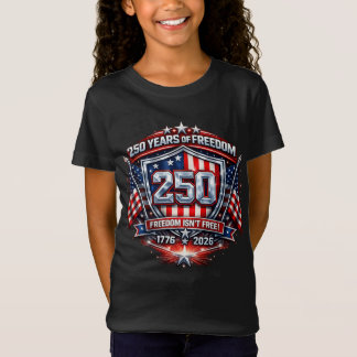 Camiseta Kids 250 Anos de Liberdade – Mantenha a A