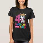 Camiseta Kids 4 Year Old Unicorn Flossing 4th Birthday Girl<br><div class="desc">Kids 4 Year Old Unicorn Flossing 4th Birthday Girl Unicorn Party.</div>