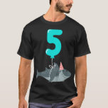 Camiseta Kids 5th Birthday Shark Cute 5 Year Old Shark Gift<br><div class="desc">Kids 5th Birthday Shark Cute 5 Year Old Shark Gift  .</div>