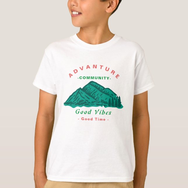 Camiseta Kids Adventure (Frente)