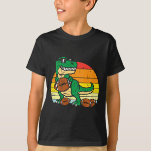 Camiseta Kids American Football Trex Retro Dinossaur Boys K