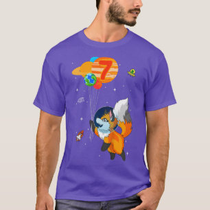 Camiseta Kids Astronauta 7 Birthday Fo astronauta