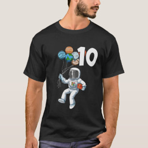 Camiseta Kids Astronauta Astronauta Outfit 10 Exterior Spac