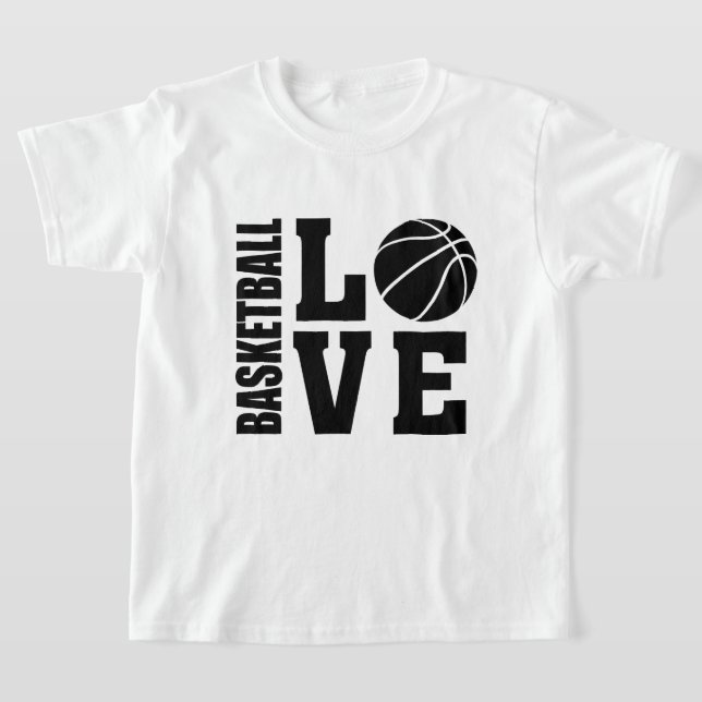 Camiseta Kids Basball Love, Basquete (Postura )