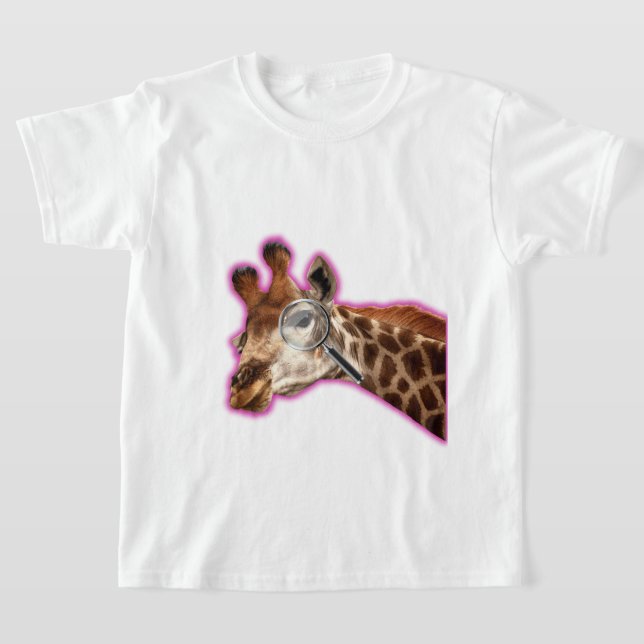 Camiseta Kids Basic Giraffe T Shirt (Postura )