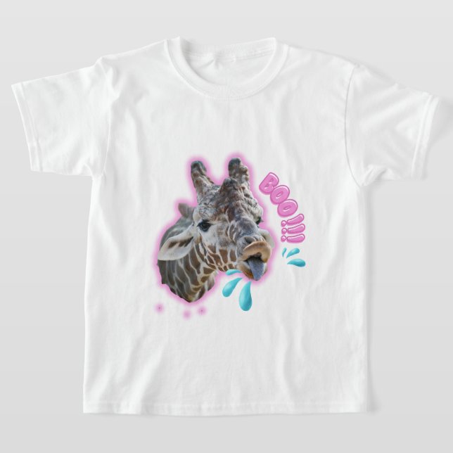 Camiseta Kids Basic Giraffe T Shirt (Postura )