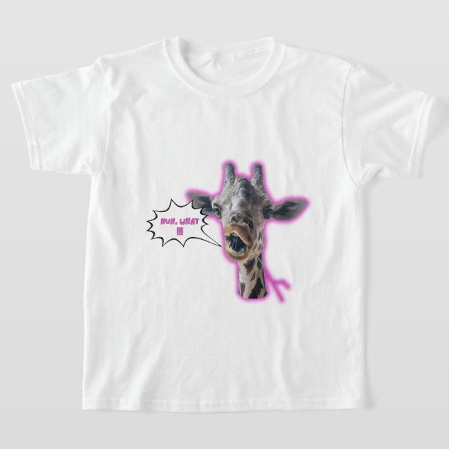 Camiseta Kids Basic Giraffe T Shirt (Postura )