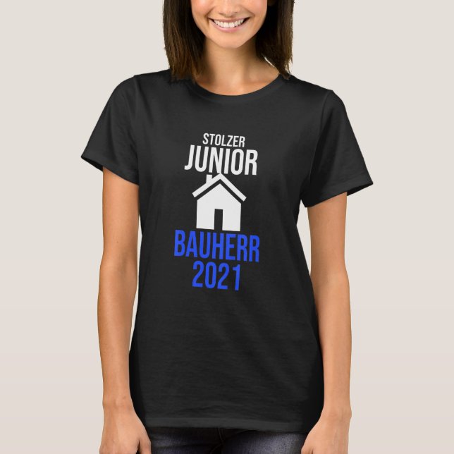 Camiseta Kids Bauherr Junior 2021 Bauherr Sohn Construction (Frente)