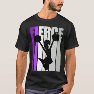 Camiseta Kids Cheerleading Inspire Keep Training Cheerleade