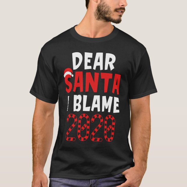 Camiseta Kids Christmas  2020  Dear Santa I Can Explain (Frente)