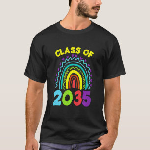 Camiseta Kids Class Of 2035 1st Day Of School First Day Of 