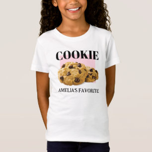 Camiseta Kids Cookie T-shirt, Cookie Personalizado