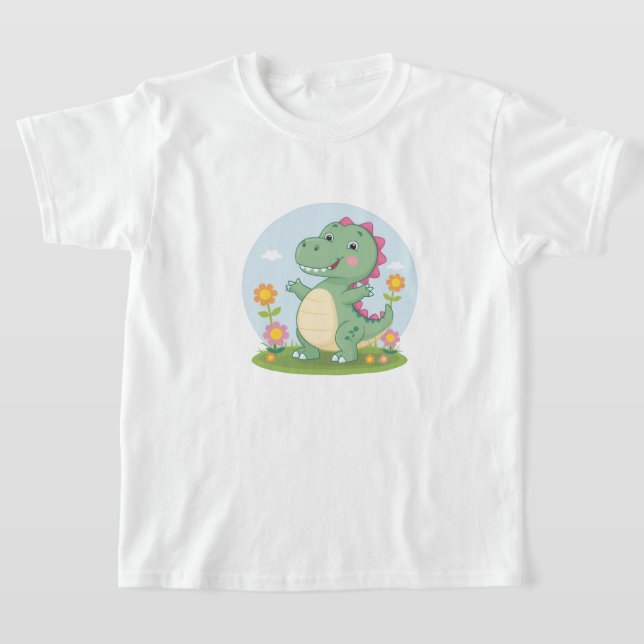 Camiseta Kids' Design Haven – Fun & Cute Cartoon Gifts  (Postura )