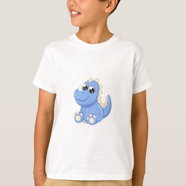 Camiseta Kids Dinossauro Shirt (Frente)