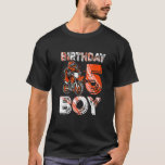 Camiseta Kids Dirt Bike 5 Birthday Dirtbike<br><div class="desc">Crianças Dirt Bike 5 Birthday Dirtbike Motorcycle 2022.</div>