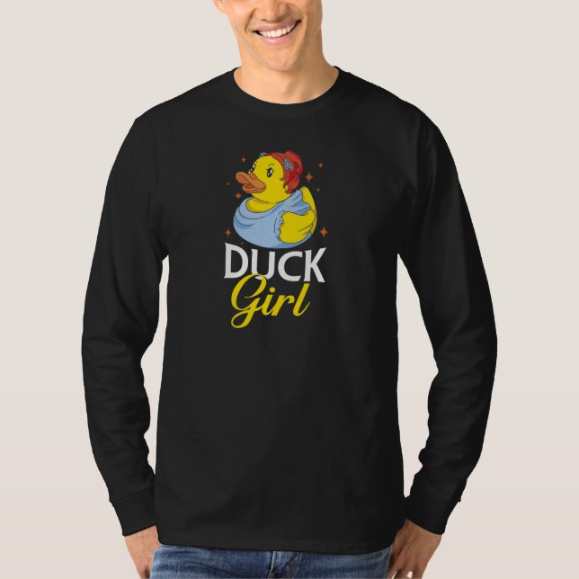 Camiseta Kids  Duck  Duck Girl Ducks (Frente)
