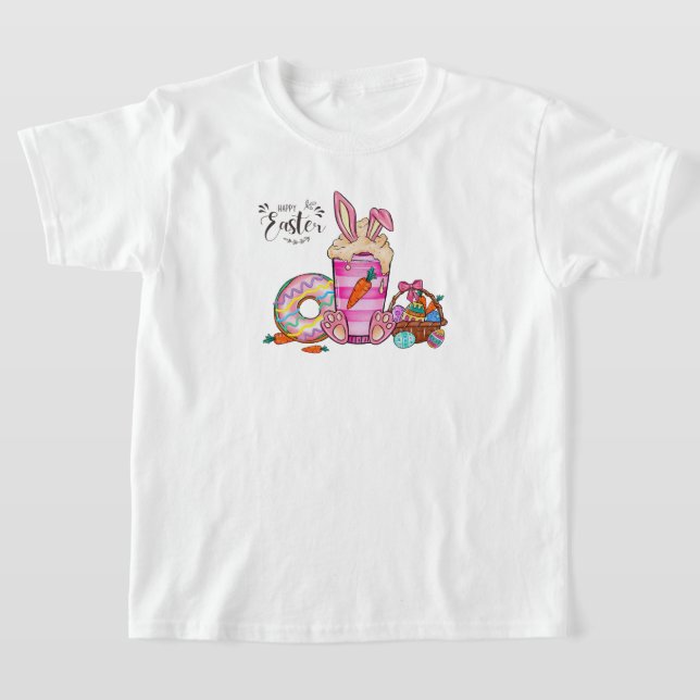 Camiseta Kids Feliz Páscoa (Postura )