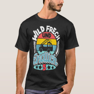 Camiseta Kids Fire Engine 5, Brigada de Incêndio de Anivers